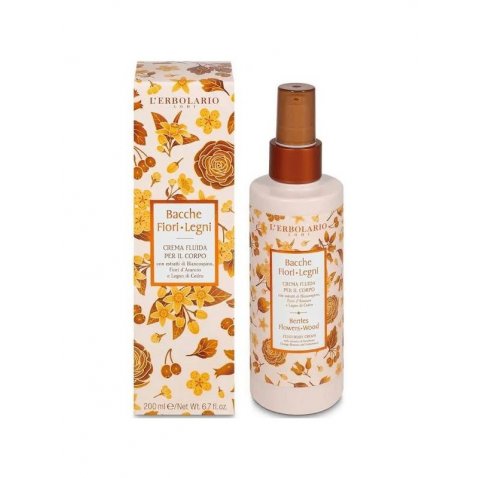 Bacche Fiori Legni Crema Fluida Corpo 200 ml