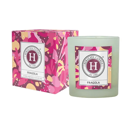 HIMALAYA CANDLE FRAGOLA 200G