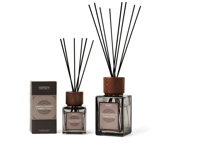 NASOTERAPIA DIFFUSORE BASTONCINI TABACCO SPEZIATO E AMBRA 200ML