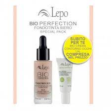 LEPO BIO PERFECTION FONDOTINTA SIERO N01 NUDE + BIO CREMA CONTORNO OCCHI 5ML