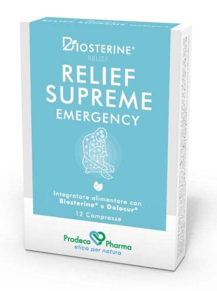 BIOSTERINE RELIEF SUPREME 12CPR