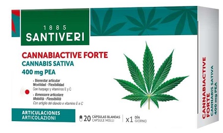 CANNABIACTIVE FORTE PEA 20 CAPSULE MOLLI