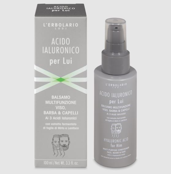 Acido Ialuronico per Lui Balsamo Viso, Barba & Capelli 100 ml