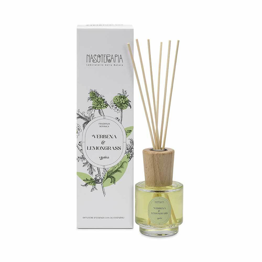 DIFFUSORE BASTONCINI VERBENA E LEMONGRASS 100ML