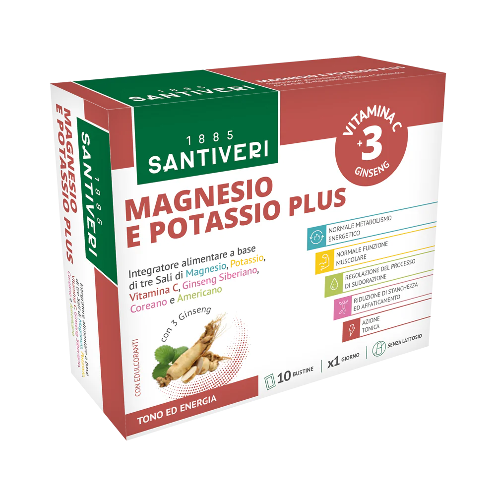 MAGNESIO & POTASSIO PLUS 10BUST