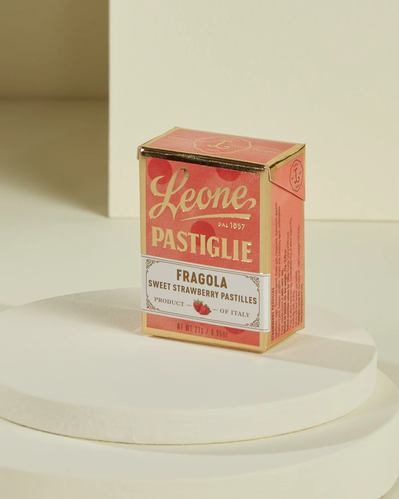 PASTIGLIE LEONE FRAGOLA 27G