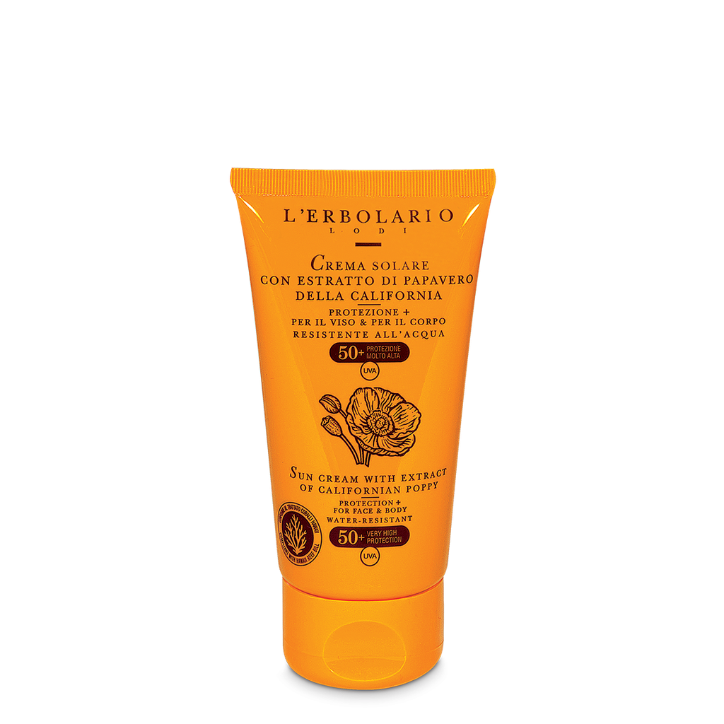 Crema solare con Estratto di Papavero SPF50+ 75 ml