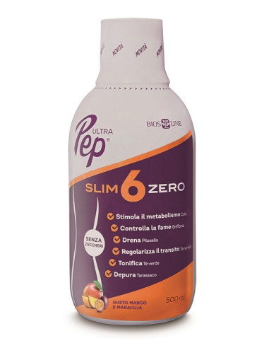 ULTRA PEP SLIM 6 ZERO MANGO E MARACUJA 500ML