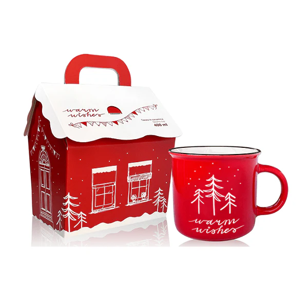 HIMALAYA MUG CERAMICA HAPPY WARM WISHES 400ML