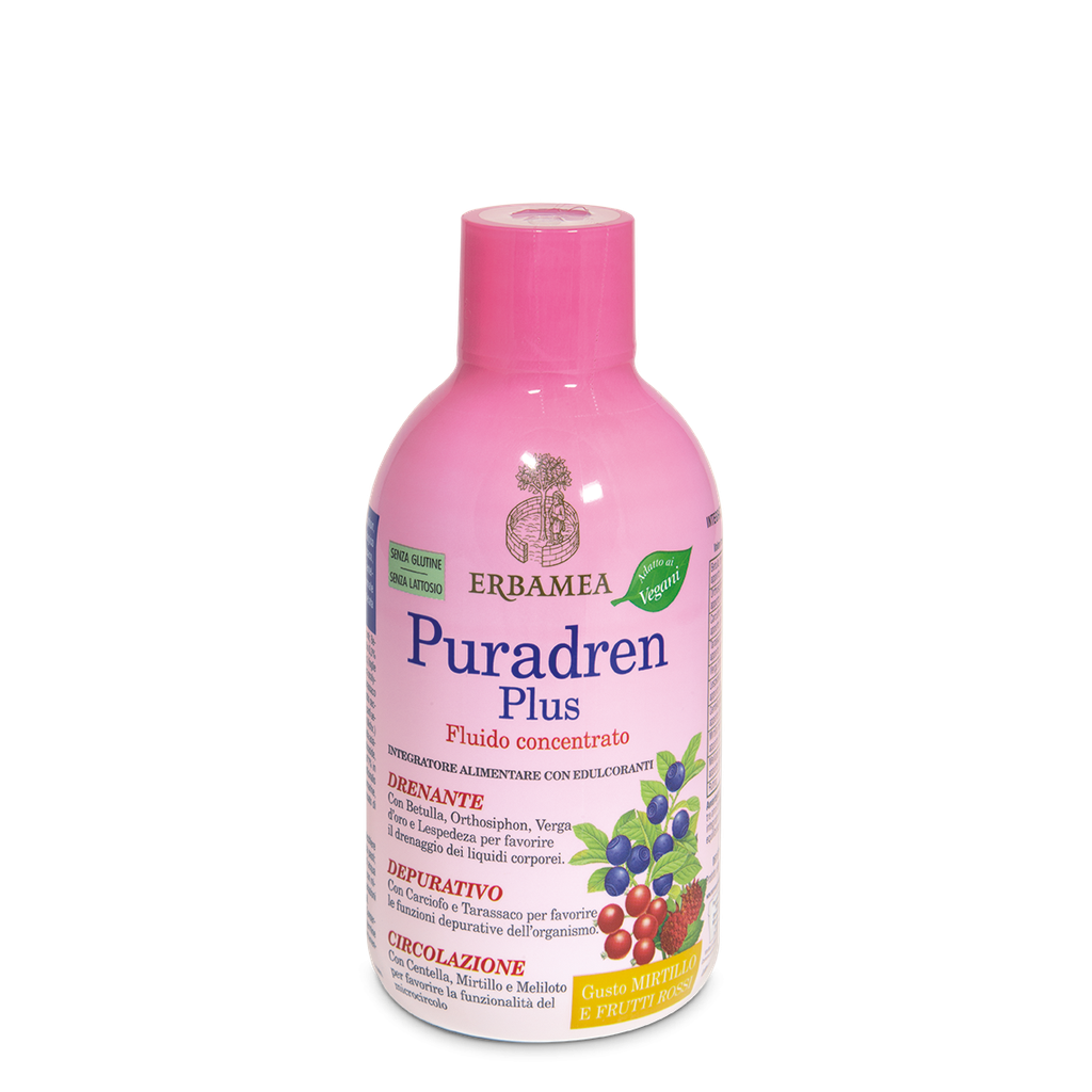 PURADREN PLUS MIRTILLO E FRUTTI ROSSI 500ML