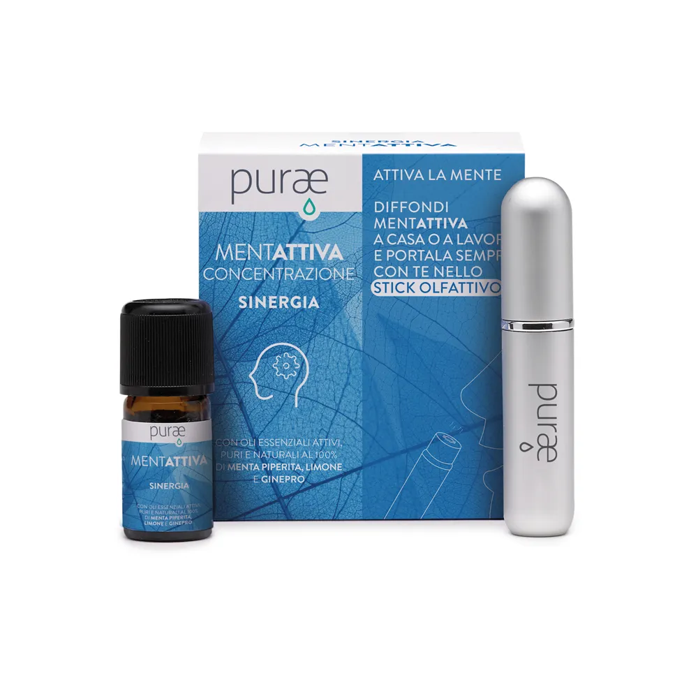 PURAE SINERGIA MENTATTIVA 5ML + STICK OLFATTIVO