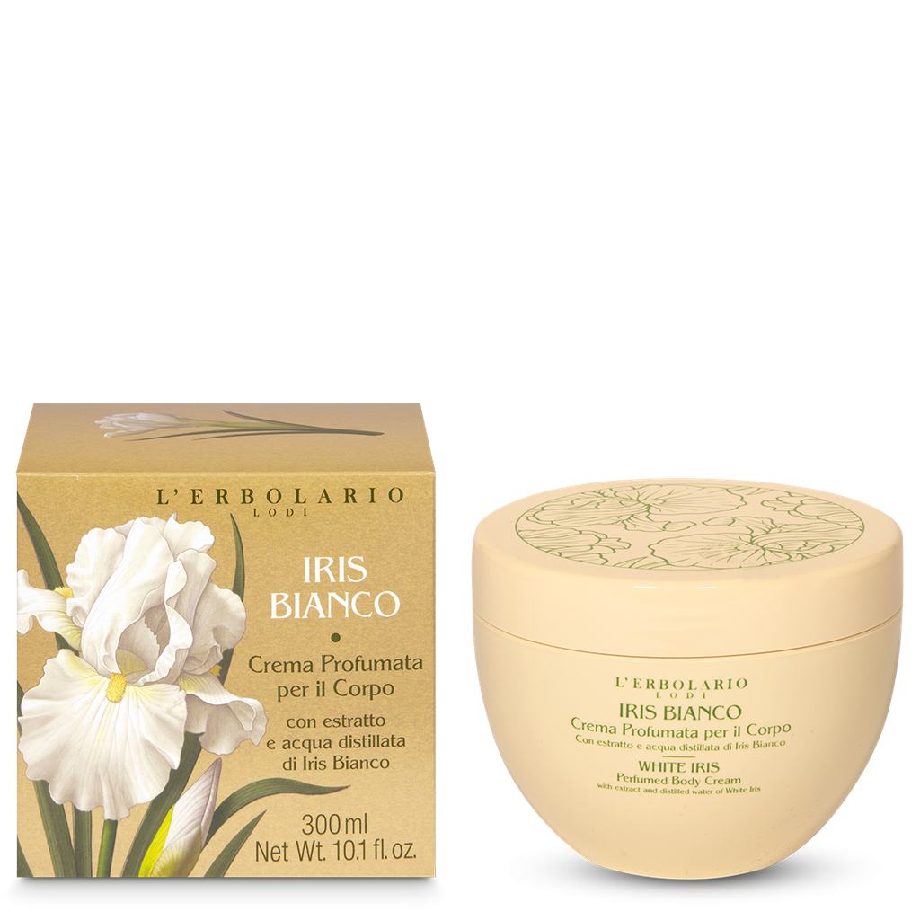 Iris Bianco Crema Profumata per il Corpo 300 ml