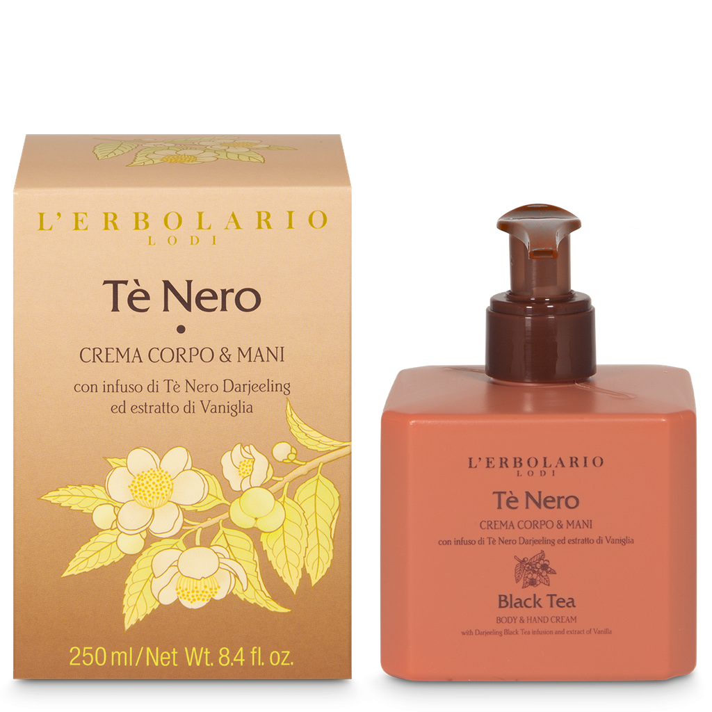 Tè Nero Crema Corpo & Mani 250 ml