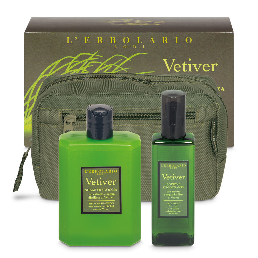 Vetiver Beauty Verde Freschezza: Lozione Deodorante 100 ml e Shampoo Doccia 250 ml