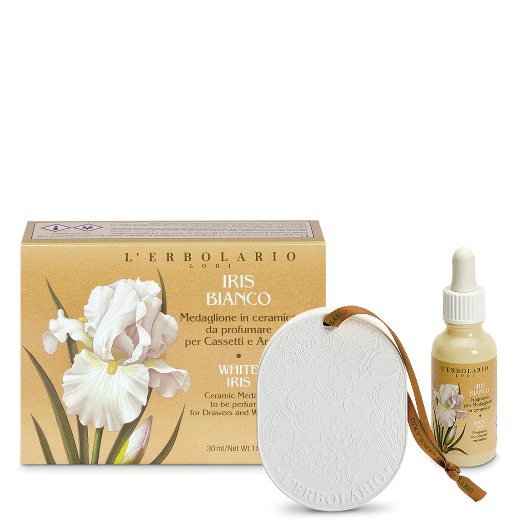 Iris Bianco Medaglione per Cassetti e Armadi 30 ml