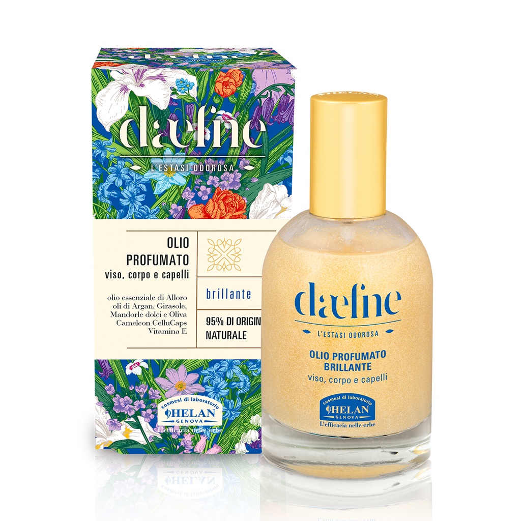 DAEFNE OLIO PROFUMATO BRILLANTE VISO, CORPO E CAPELLI 50ML