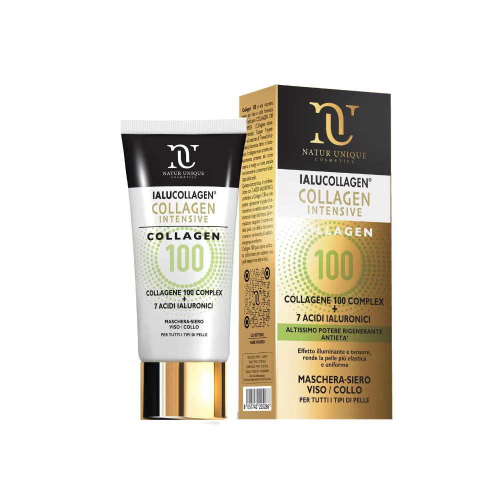 NATUR UNIQUE IALUCOLLAGEN COLLAGEN INTENSIVE COLLAGEN 100 MASCHERA-SIERO VISO/COLLO 75ML
