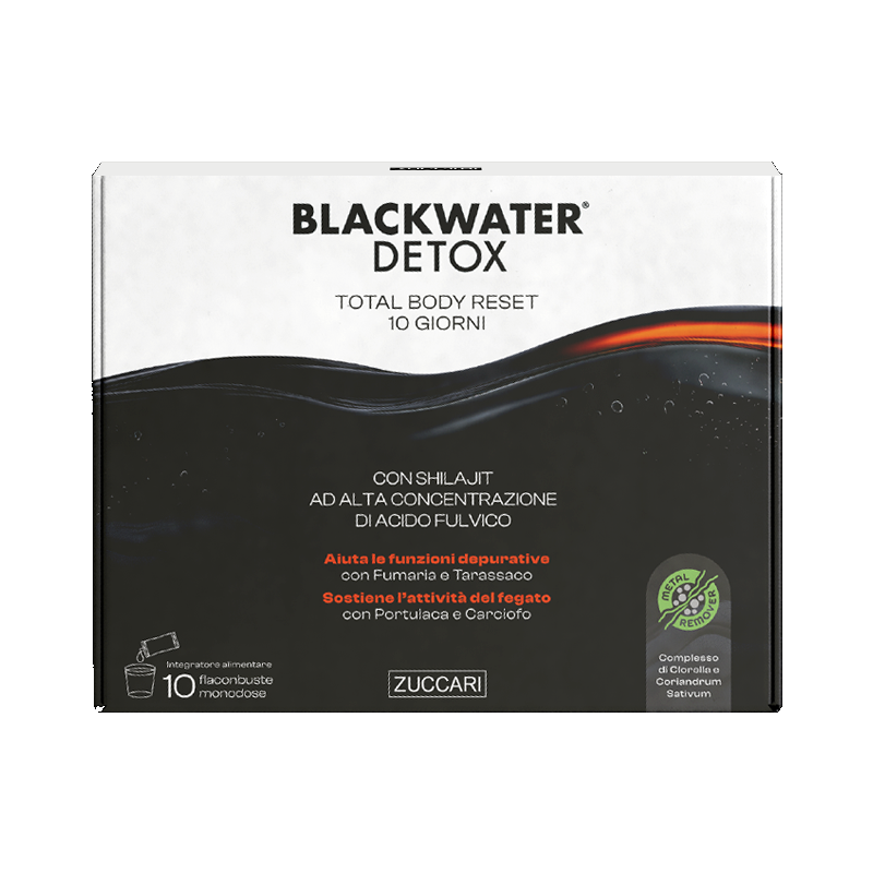 BLACK WATER DETOX 10BUST 20ML