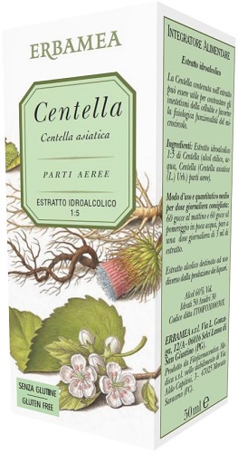 Centella PARTI AEREE ESTRATTO IDROALCOLICO 50 ml