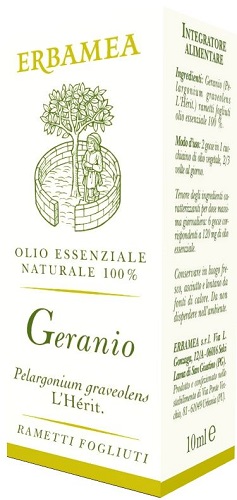 Geranio OLIO ESSENZIALE NATURALE RAMETTI FOGLIUTI 10 ml