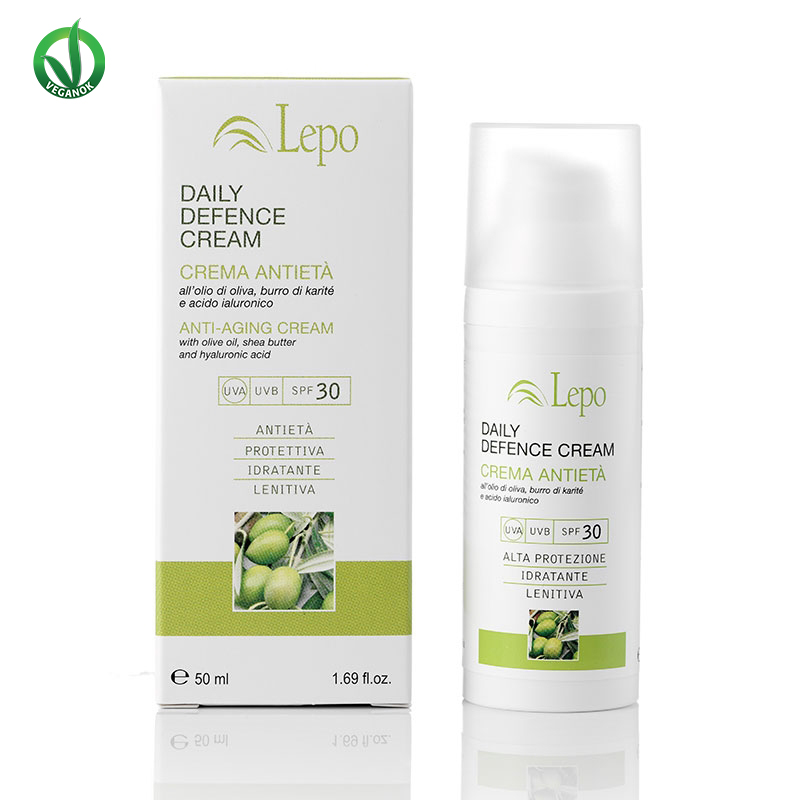 LEPO DAILY DEFENCE CREAM - CREMA ANTIETÀ SPF 30 50ML