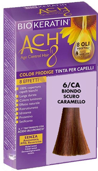 Biokeratin Ach8 6/CA Biondo Scuro Caramello