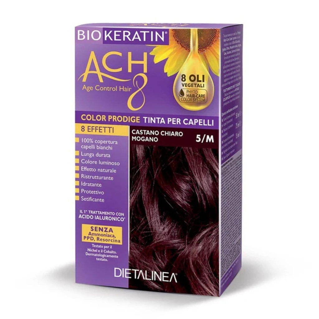 Biokeratin Ach8 5/M Castano Chiaro Mogano