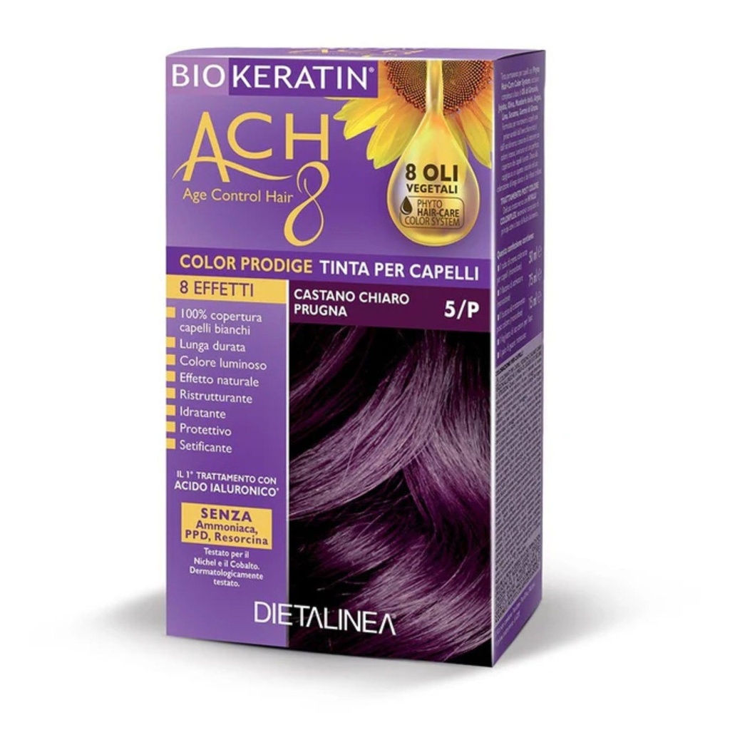 Biokeratin Ach8 5/P Castano Chiaro Prugna