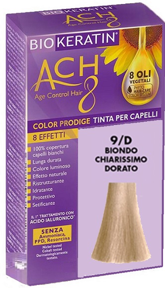 Biokeratin Ach8 9/D Biondo Chiarissimo Dorato