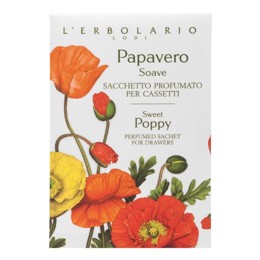 Papavero Soave Sacchetto Profumato per Cassetti