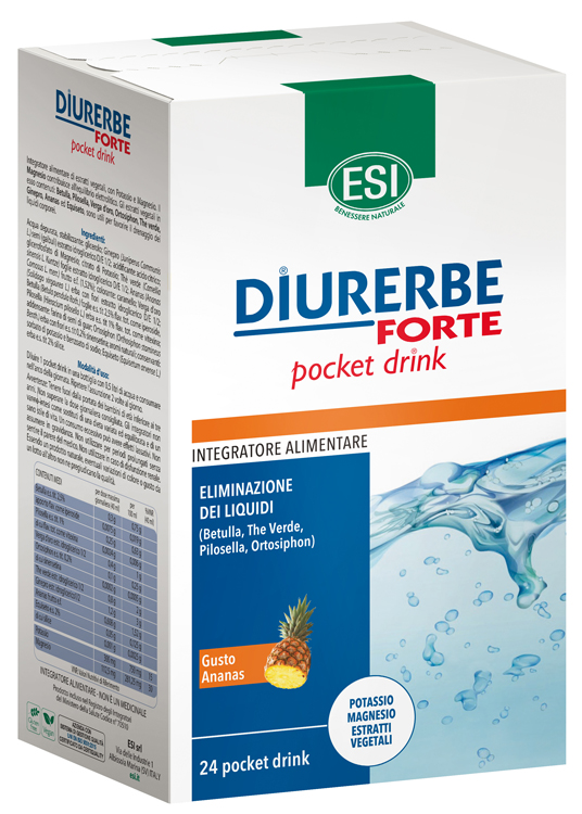 ESI DIURERBE FORTE 24POCKET DRINK GUSTO ANANAS