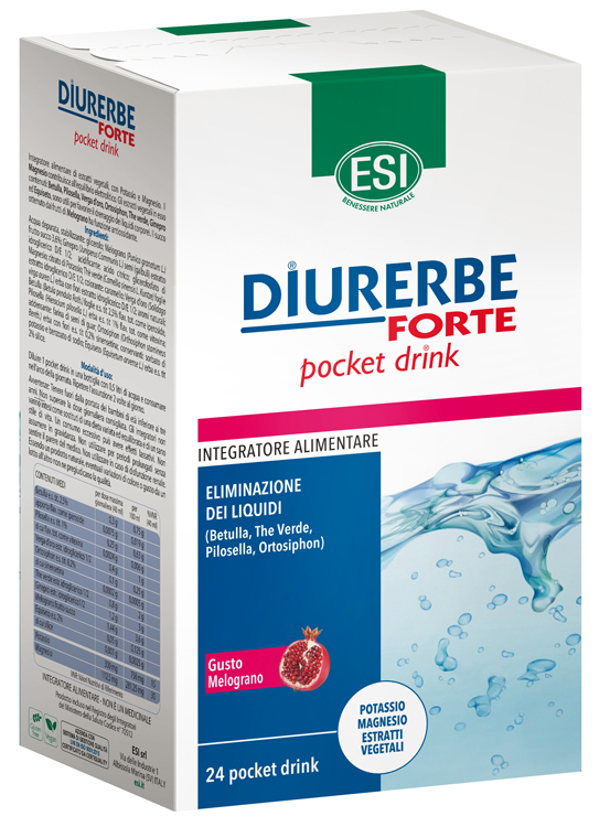 ESI DIURERBE FORTE 24POCKET DRINK GUSTO MELOGRANO