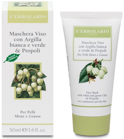 Maschera Viso con Argilla e Propoli 50 ml