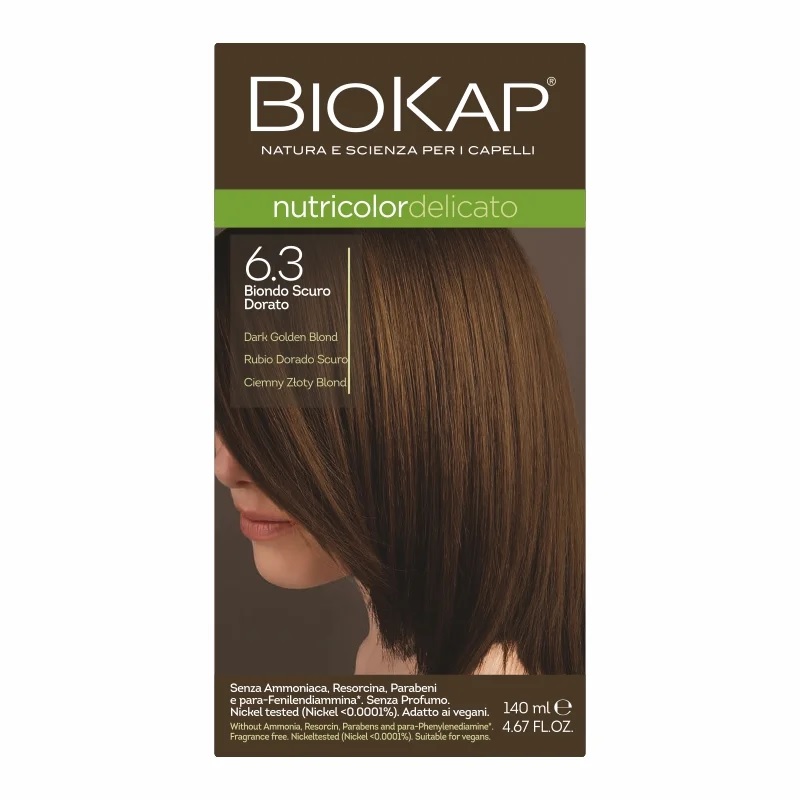 BioKap Nutricolor Delicato 6,3 Biondo Scuro Dorato