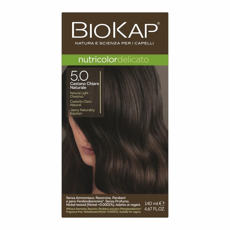 BioKap Nutricolor Delicato 5,0 Castano Chiaro Naturale