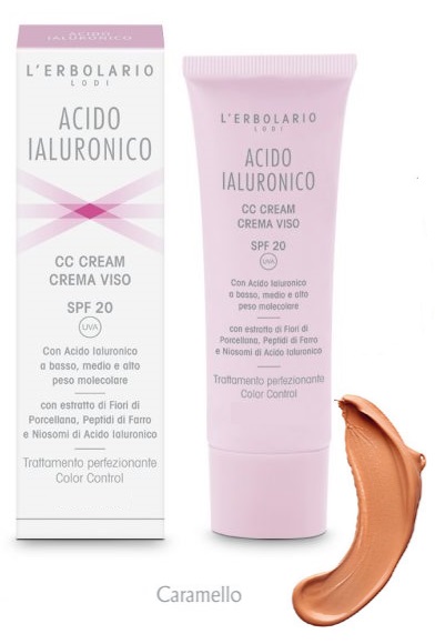Acido Ialuronico CC Cream - Tonalità Caramello SPF20 50 ml
