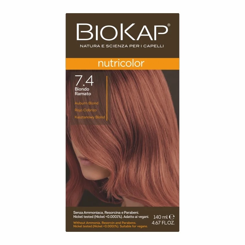 BioKap Nutricolor 7,4 Biondo Ramato