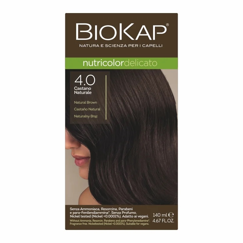 BioKap Nutricolor Delicato 4,0 Castano Naturale