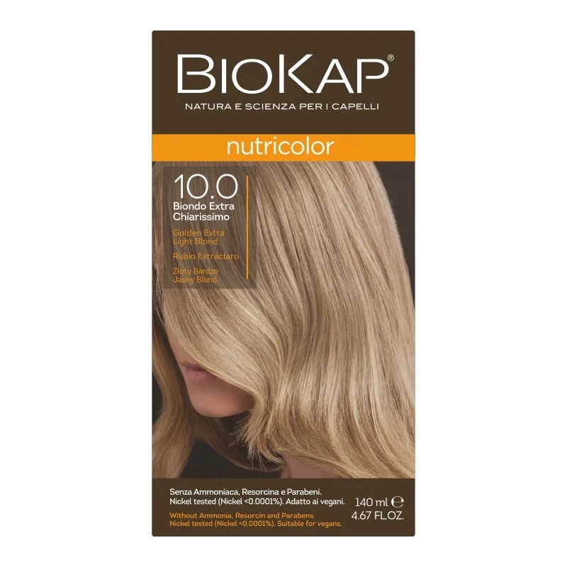 BioKap Nutricolor 10,0 Biondo Extra Chiarissimo