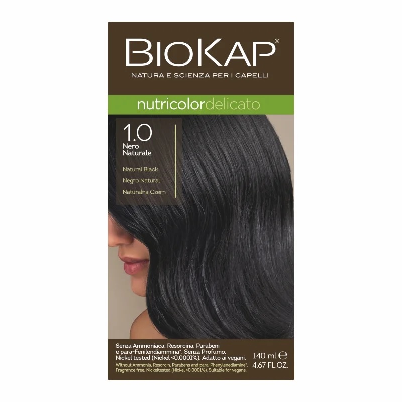 BioKap Nutricolor Delicato 1,0 Nero Naturale