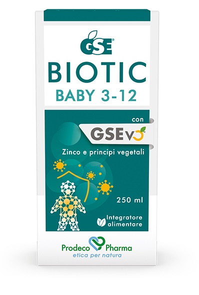 GSE BIOTIC BABY 3-12 250ML