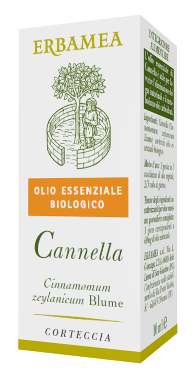 Cannella OLIO ESSENZIALE BIOLOGICO CORTECCIA 10 ml