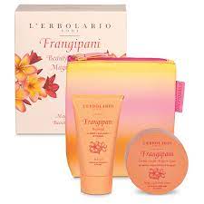 Frangipani Beauty Pochette Magica Luce: Bagnogel 75ml e Crema Corpo 75ml - Edizione limitata