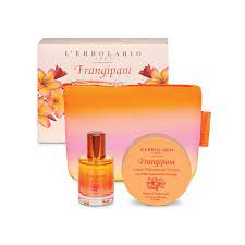 Frangipani Beauty Pochette Dolci Attimi: Profumo 30ml e Crema Profumata Corpo 75ml - Edizione limitata