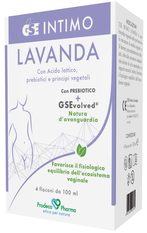 GSE INTIMO LAVANDA 4FLACONCINI x 100ML