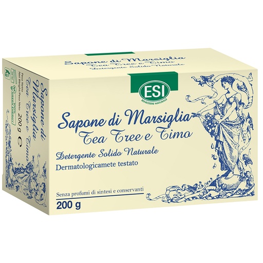 [981429842] ESI SAPONE MARSIGLIA TEA TREE E TIMO 200G