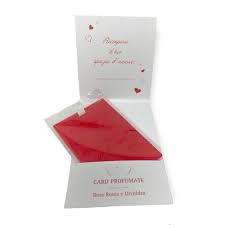 [983661392] NASOTERAPIA CARD PROFUMATA ROSA ROSSA E ORCHIDEA 1PZ