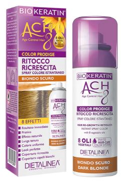[975636818] Biokeratin Ach8 Ritocco Ricrescita Spray Biondo Scuro