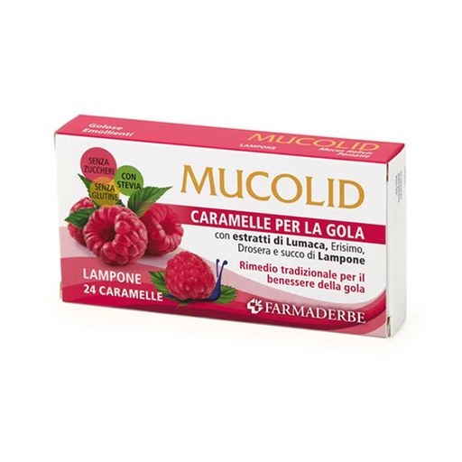 [974901795] MUCOLID BRONC LUMACA & LAMPONE 24CARAMELLE