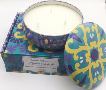 [985619562] COLORS CANDELA CITRONELLA & LAVANDA